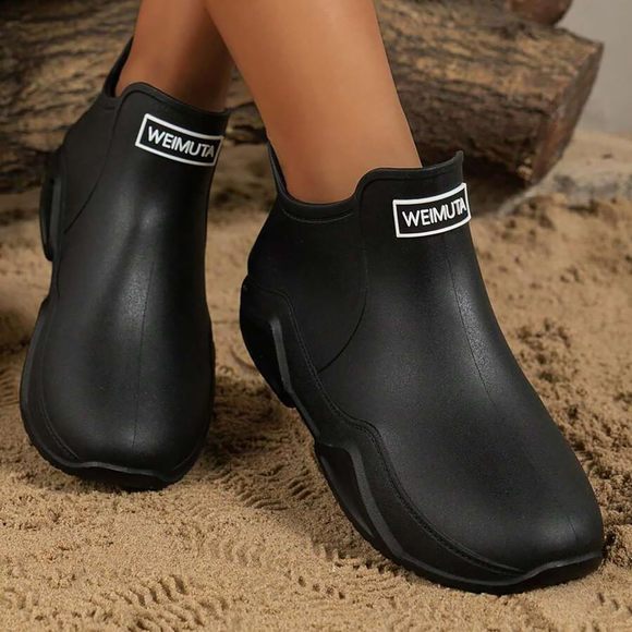 NEW GENERIC WATER SHOES FOR WOMEN OUTDOOR SLIP DURABLE COUPLE RAIN BOOTS WOMEN S - Picture 5 of 6